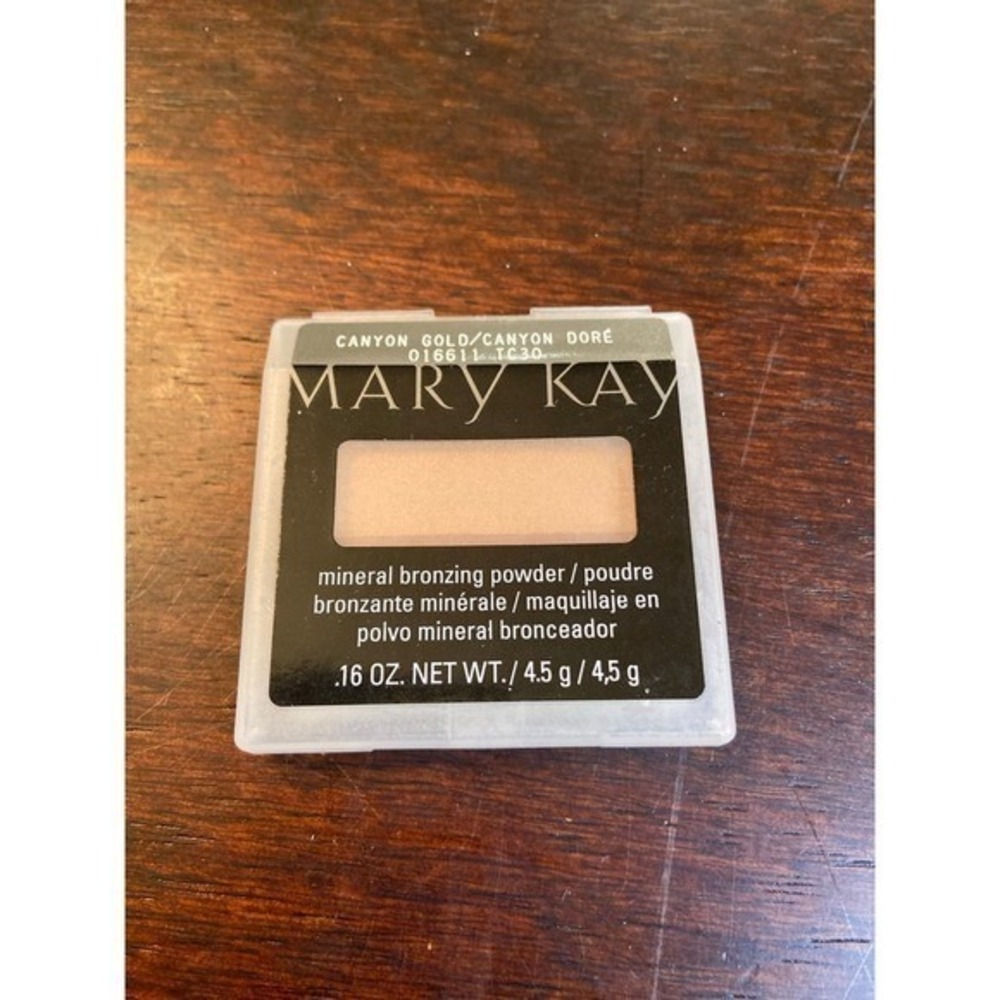 Mary Kay Mineral Bronzing Powder Canyon Gold 016611 Shimmer Sun-Kissed .16 oz